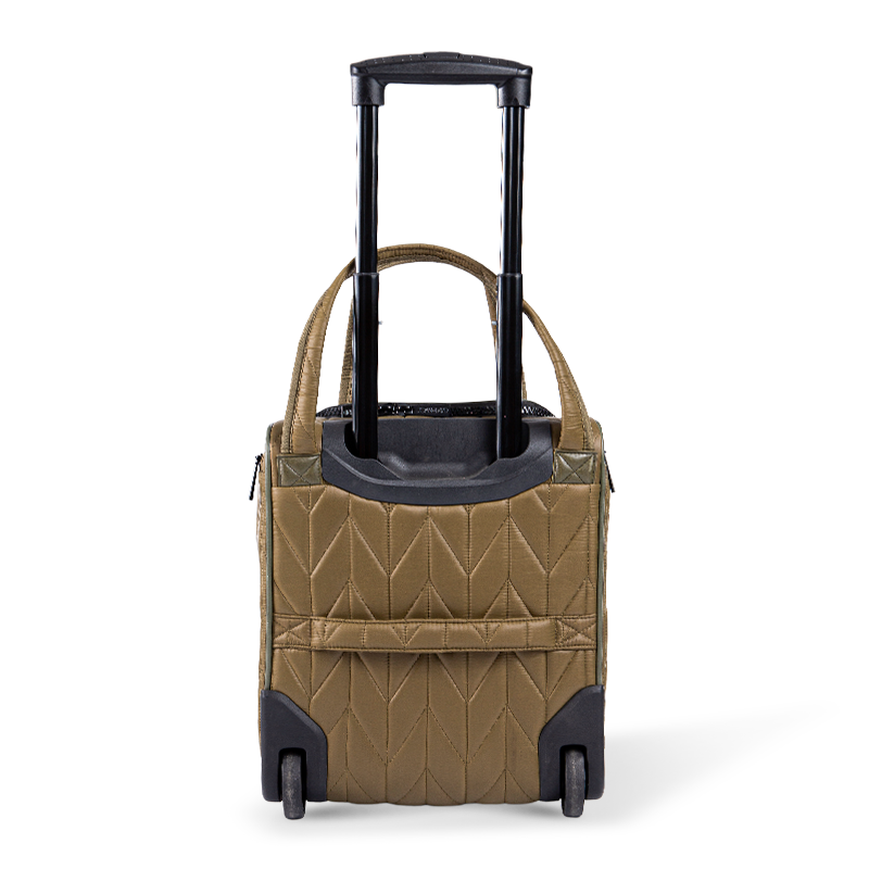 V-formet quiltet faldskærm nylon bagage sæt