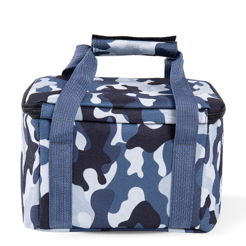 Camouflage blå marineblå kaffemaskine taske taske